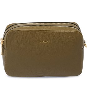 Resim Yeşil Deri Kadın El Çantası - S25Y1BC80356-T7N 