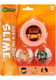 Resim Mey İthalat Karanlıkta Parlayan Turuncu Slime 