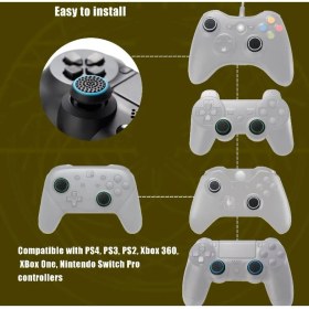 Resim Feza Xbox Wireless Controller 2 Çift Tırtıklı Analog Başlığı Mavi 