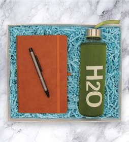 Resim Hediye Seti - Matara & Defter & Kalem 