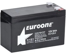 Resim EUROONE EO-129.0 12 VOLT - 9 AMPER AKÜ (150 X 65 X 90 MM) 