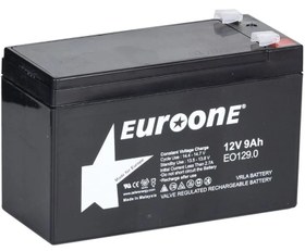 Resim EUROONE EO-129.0 12 VOLT - 9 AMPER AKÜ (150 X 65 X 90 MM) 