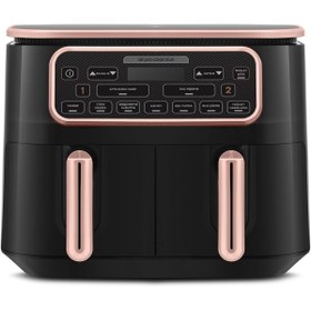 Resim maxstrox AIR PRO COOK DUO TANDIR XXXL 8 L AIRFRYER ROSEGOLD 856125 