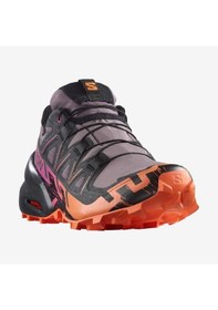 Resim Salomon 474657 Speedcross 6 Gtx W Moonscape/black/bird Of Paradise Kadın Outdoor Ayakkabı 001 