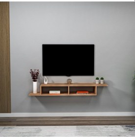 Resim Arnetti Duvara Monte Muson Tv Sehpası Atlantik Çam 