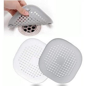 Resim Lavabo Süzgeci Vakumlu Küvet Koruyucu Gri Beyaz Mutfak Banyo B 