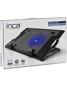 Resim Nisar Store INC-341FXS Ergonomik USB Sessiz 7"-17" Notebook Stand Soğutucu Gürültü Seviyesi 10 Dba 140 Mmlik Fan Ile Güçlü Hava Akımı 2 USB Girişi Isı Yayılımıyla Yüksek Performans Güç Girişi 075 W 