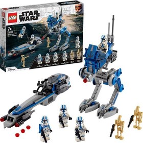 Resim LEGO® Star Wars 75280 501. Lejyon Klon Trooper Yapım Seti Yaratıcı Aksiyon Çocuk Oyuncak 