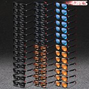 Resim 42 parça AOOYOWEILY Vintage Kare Moda Gözlük - Unisex Retro Tasarımcı Gözlük, Anti-Parlama Lensler, Dayanıklı PC Çerçeve ve Dekoratif Renkli Lensler, Sürüş için - Klasik Dikdörtgen Gözlükler Erkekler ve Kadınlar için, Gözlük, Şık Gözlük, Yüksek Kaliteli Lensler, Şık Gözlükler, Tutkunlar, Trend Gözlükler, Hafif Lensler, Moda Severler 