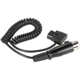 Resim Yaleker Esnek 1 Metre D-tap B Tipi Erkekten 4 Pin Xlr Dişi Güç Kablosu, Yaylı Tasarım 