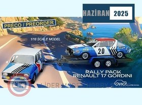 Resim Otto Rally Pack / SET - Renault 17 Gordini #20 Monte-Carlo 1975 
