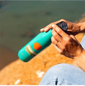 Resim Les Artistes Paris Isı Yalıtımlı Çelik Termos 500ml West Coast Renkli 