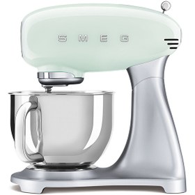 Resim SMF02PGEU 4.8 L 800 W Hamur Karıştırma Pastel Yeşil Stand Mikser Smeg