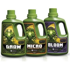 Resim Emerald Harvest Grow Micro Bloom 9.46 Litre Set 