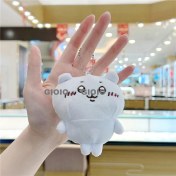 Resim Silver1 Yeni Iyi Şanslar Maskot Peluş Bebek Kolye Sevimli Küçük Ejderha Karikatür Bebek Çanta Çekicilik Anahtarlık Küçük Kolye (Yurt Dışından) 