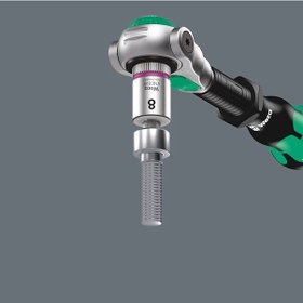 Resim Wera 8740 B Hf Altıgen Uçlu Zyklop Lokma Bits, 3/8" Soketli, Tutma Fonksiyonlu, 5/32" X 107 Mm 