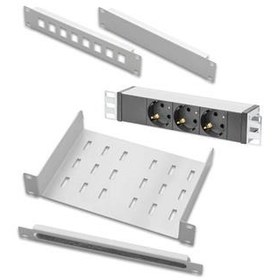Resim Lande LN-KDG-YKD-05FC10-CC AKSESUAR 1/2U 10"Kablo Düzenleme Paneli Fırçalı, patchcord girişine uygun 