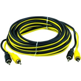 Resim For-X Rca + Rca 5 Metre Oto Anfi Kablosu X-25Rca 