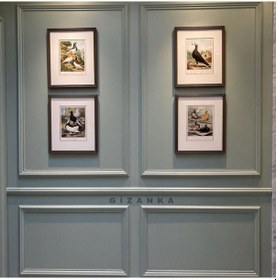 Resim Koridor Tasarımı Boyanabilir Çıta Hazır Kesim Anka133 