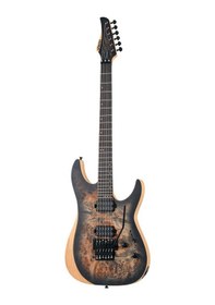 Resim Schecter Reaper-6 Elektro Gitar (Satin Charcoal Burst) 