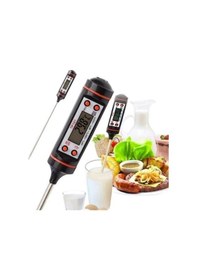 Resim Dijital Termometre Tp101 300 C - Daldırma Tipi Gıda Termometresi 