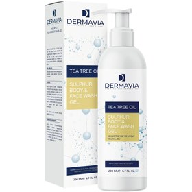 Resim Dermavia Kükürtlü Yüz Ve Vücut Yıkama Jeli 200 ml 