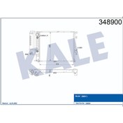 Resim Radyatör Bmw 5 Serisi (E34) (Al Pl Brz) (518X438X34) 504645772 