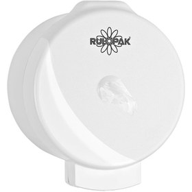 Resim Rulopak Modern Mini Cimri Tuvalet Kağıdı Dispenseri Beyaz 303659 