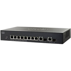 Resim Cisco Sf302 08Pp K9 Eu 8 Port 10/100 Poe Managed Swıtch 