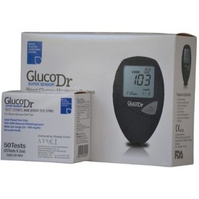 Resim Şeker Ölçüm Cihazı + 50 Strip Gluco Dr 