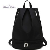 Resim Düz Renk Fitness Ekipmanları Büyük Kapasiteli Black Siyah 