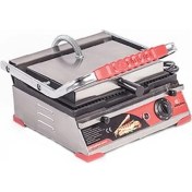 Resim Kaplanlı 8 Dilim Ev ve Sanayi Tipi Elektrikli Döküm Tost Makinesi 30X23 cm 
