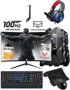 Resim IZOLY RX52 i5-10400F 16GB 512GB M.2 NVMe SSD RX 580 8GB 24" Oyuncu Masaüstü Bilgisayarı 