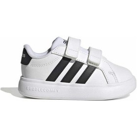 Resim Adidas Grand Court 3.0 Bubble Bebek Beyaz Sneaker Beyaz 