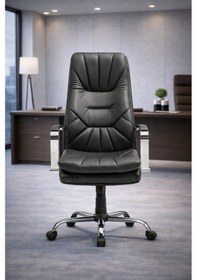 Resim Vega Premium Yönetici Ofis Ve Büro Koltuğu Anatomik Tasarım Lüks Oturum Konforu Siyah 