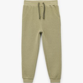 Resim Erkek Bebek Pamuklu Beli Lastikli Basic Jogger Eşofman Altı 