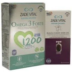 Resim Zade Vita Omega 3 Forte Çörek Otu Yağı 30 Kapsül 
