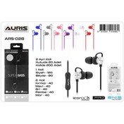 Resim Auris Süper Bass Sport Kulak İçi Mikrofonlu Kablolu Kulaklık 