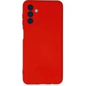 Resim A24 4g Kılıf Nano Içi Kadife Silikon - KIRMIZI-(5796) 