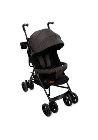 Resim Baby2Go Verona Baston Bebek Arabası Koyu Gri 