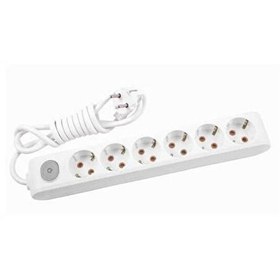 Resim Viko Multi-Let 6'li Anahtarlı Çocuk Korumalı Grup Priz 1 Metre 