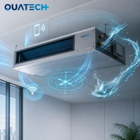 Resim Quatech Multi Split Klima 24.000 + 24.000 Btu/h | 1 Dış Ünite 42000 Btu/h A++ Enerji Sınıfı Kanal Tipi Inverter Klima 