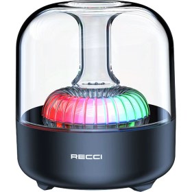 Resim Recci Bluetooth Speaker Hoparlör Recci RSK-W31 Amber Serisi Fm/tf/aux Hi-Fi Rgb Işıklı Wireless 5W 500MAH 