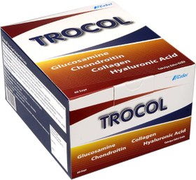 Resim Trocol Glukozamin Kondroitin Kolajen 60 Saşe 300 Gr. 