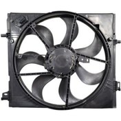 Resim Nissan Xtrail 2014-2019 Radyatör Fan Komple Fan 