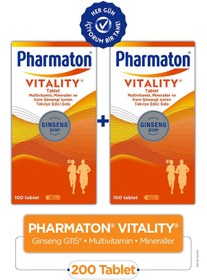Resim Pharmaton Vitality 100 Tablet 2'li 