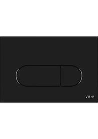 Resim VitrA Root Round 740-2250 Kumanda Paneli, Parlak Siyah Siyah 