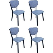 Resim Mutfak Sandalyesi Cafe Sandalyesi Salon Bahçe Sandalyesi Elma 