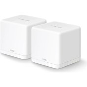 Resim Mercusys Halo H30G (2-pack) | Wi‑Fi 5 Mesh Sistemi | AC1300 Mbps Hız | 100 Cihaza Kadar | 260m² Kapsama | Gigabit Port | Kesintisiz Geçiş | Kolay Kurulum – Güçlü ve Hızlı Ev Ağı 