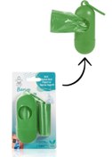 Resim Bamm Bamm Kirli Bebek Bezi Çöp Poşeti Çanta Boy Taşıma Çantası Yeşil 